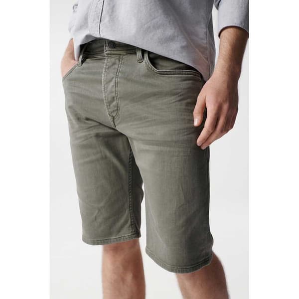 Salsa Jeans Denim Shorts 21005525 Grøn 30 Mand