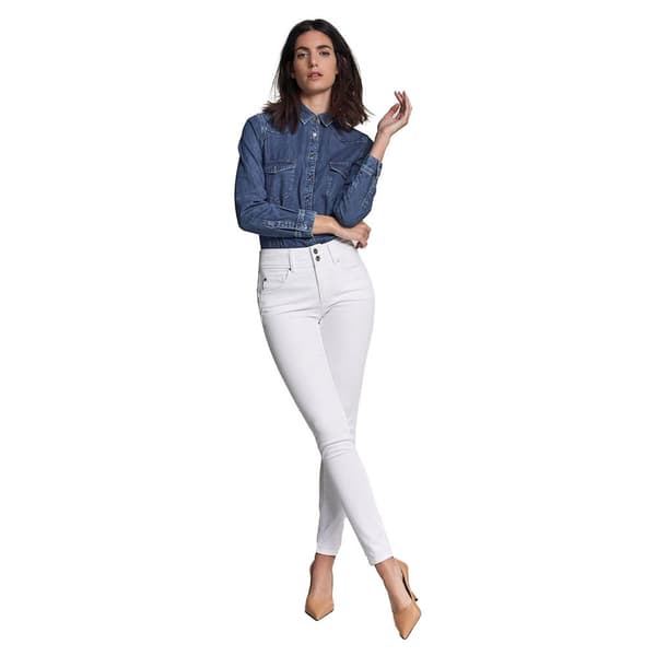 Salsa Jeans /secret Push In Skinny Jeans 1191220001-white Vit 32 / 30 Kvinna