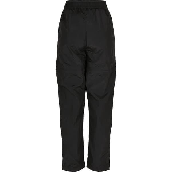 Urban Classics Byxor Shiny Crinkle Nylon Zip Svart S Kvinna
