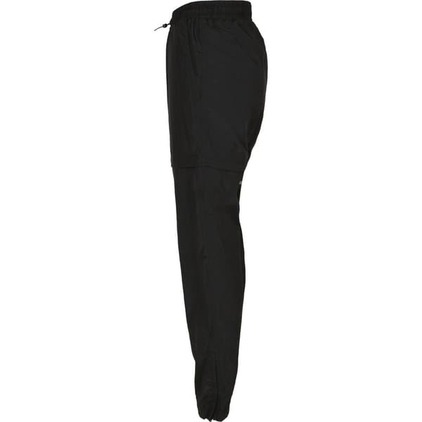 Urban Classics Byxor Shiny Crinkle Nylon Zip Svart S Kvinna