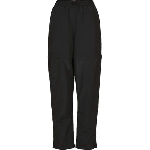 Urban Classics Byxor Shiny Crinkle Nylon Zip Svart S Kvinna
