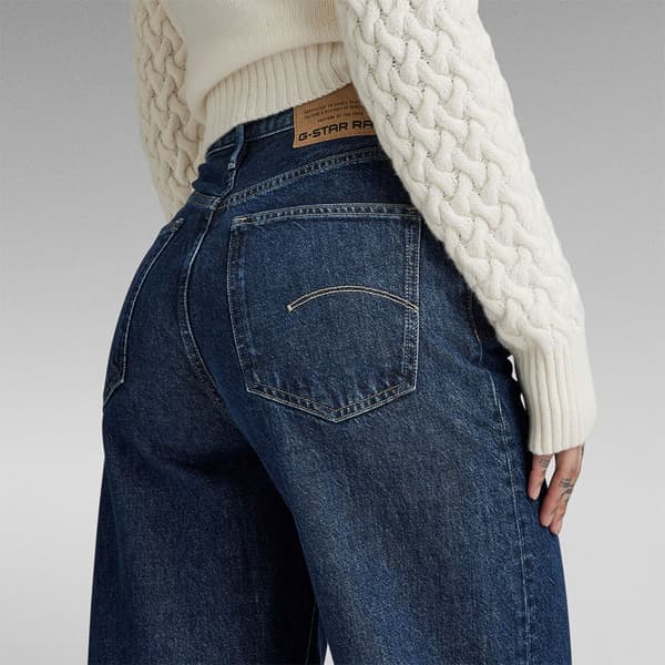 G-star Jeans Deck 20 High Loose Fit Blå 24 / 30 Kvinde