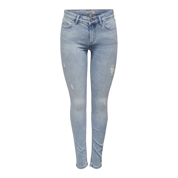 Only Jeans Med Mid Midja Blush Mid Skinny Fit Ana698  M / 34 Kvinna