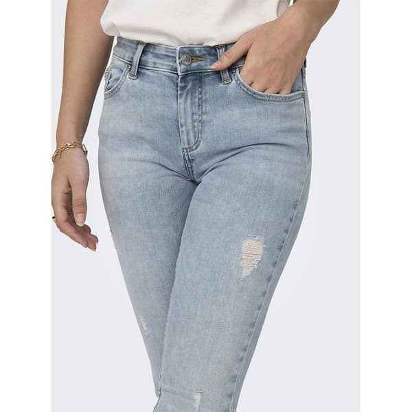 Only Jeans Med Mid Midja Blush Mid Skinny Fit Ana698  M / 34 Kvinna