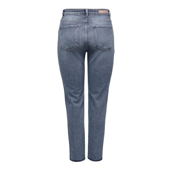 Only Jeans Med Hög Midja Emily Stretch Straight Ankle Fit Dot308  26 / 32 Kvinna