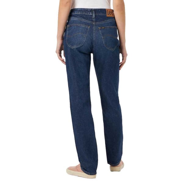 Lee Jeans Carol Straight Fit Blå 29 / 35 Kvinna