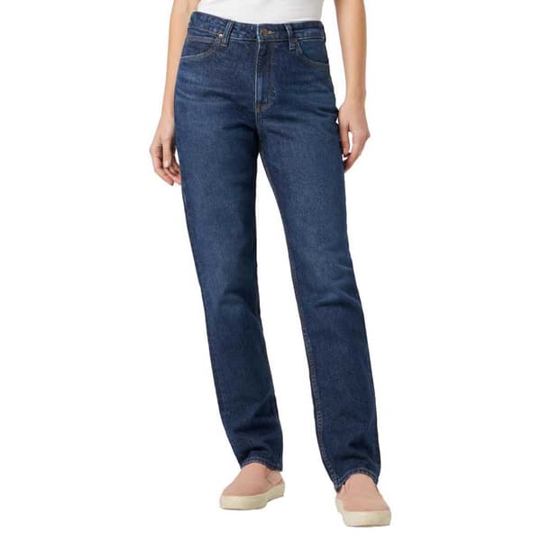 Lee Jeans Carol Straight Fit Blå 29 / 35 Kvinna
