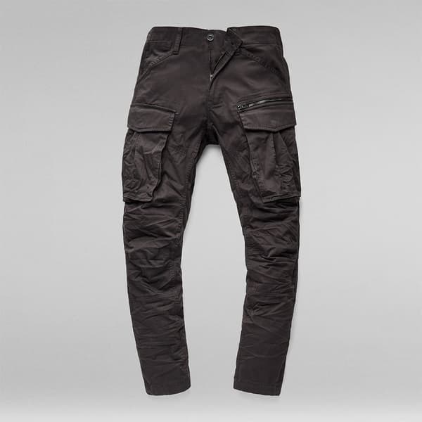 G-star Bukser Rovic Zip 3d Straight Tapered Sort 28 / 34 Mand
