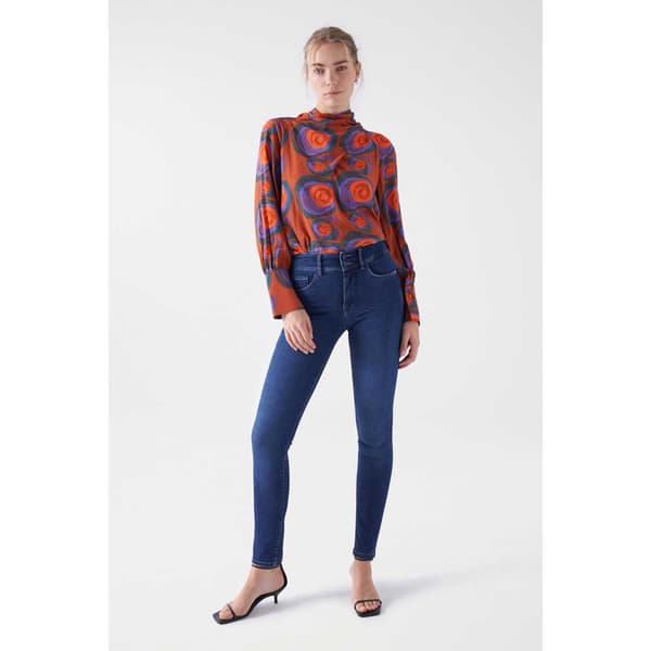 Salsa Jeans Farkut 21008129 Secret Sininen 38 / 30 Nainen