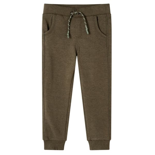 vidaXL Joggebukser for barn kaki melert 116