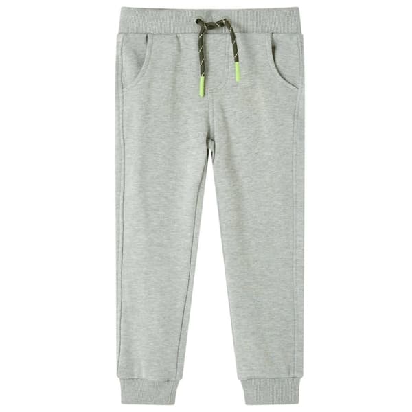 vidaXL Träningsbyxor för barn khaki 116