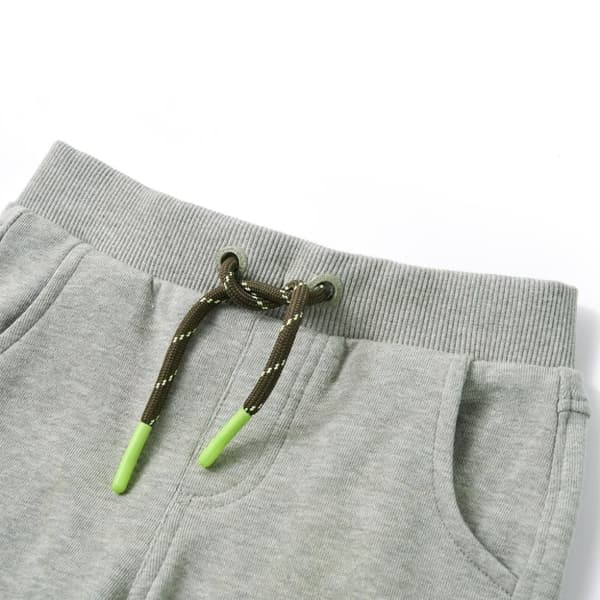 vidaXL Joggebukser for barn lysekaki 128