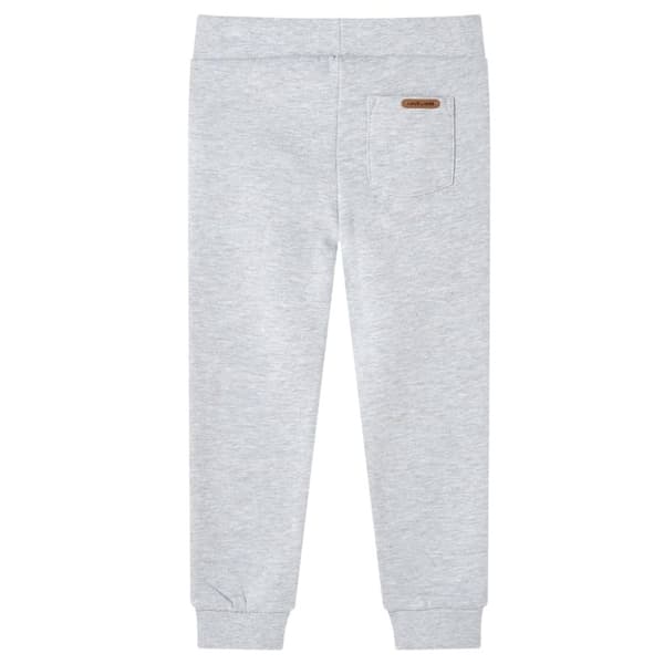 vidaXL Joggebukser for barn grå melert 140