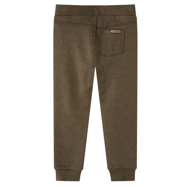 vidaXL Lasten collegehousut meleerattu khaki 116