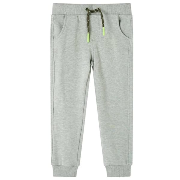 vidaXL Joggingbukser str. 128 lys kakifarve