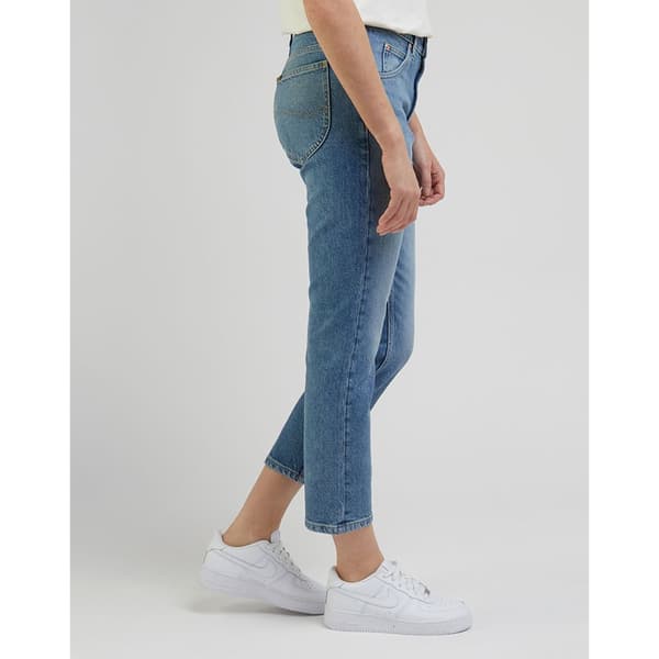 Lee Jeans Rider Slim Fit Blå 28 / 33 Kvinde
