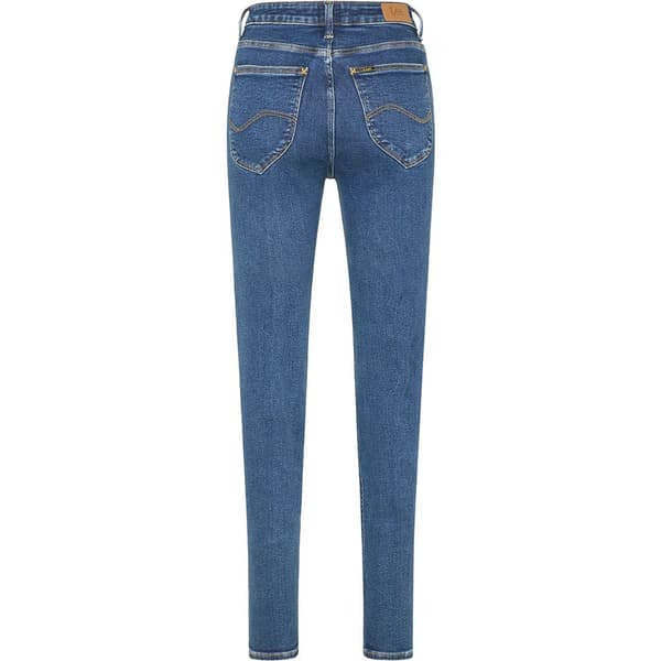 Lee Jeans Foreverfit Blå 24 / 31 Kvinna