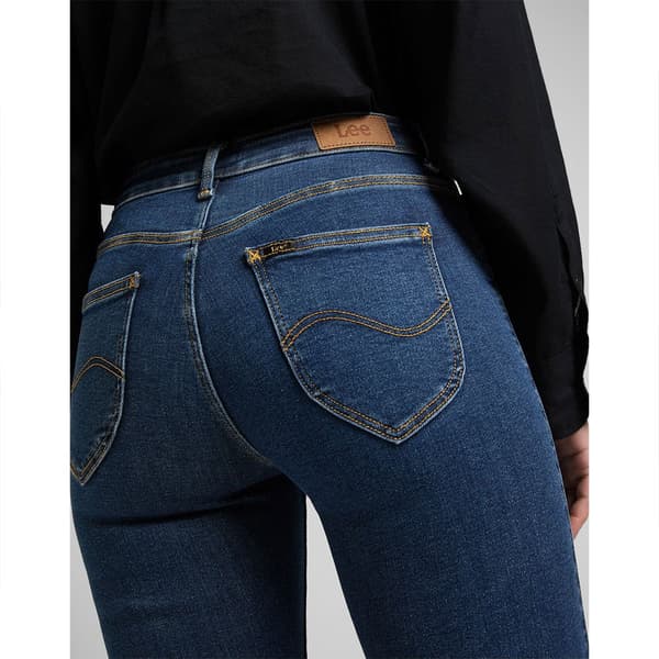Lee Jeans Foreverfit Blå 24 / 31 Kvinna