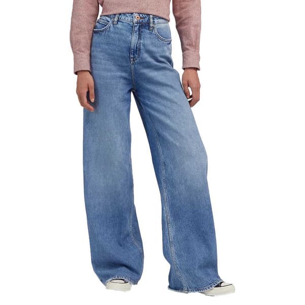 Lee Jeans Stella A Line Wide Leg Fit Blå 29 / 31 Kvinna
