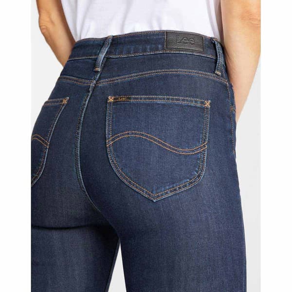 Lee Jeans Scarlett High Waist Blå 30 / 33 Kvinde