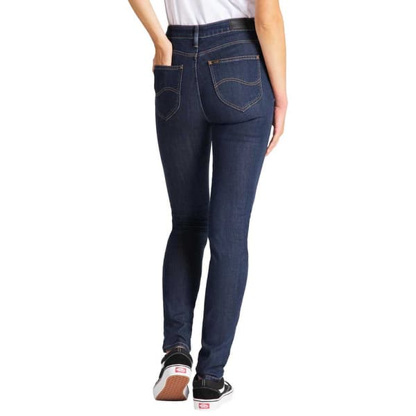 Lee Jeans Scarlett High Waist Blå 30 / 33 Kvinde