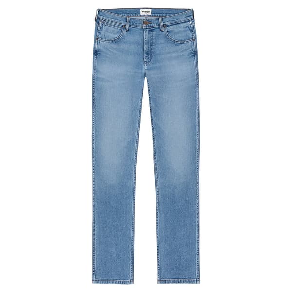 Wrangler Jeans Greensboro Regular Straight Fit Blå 38 / 32 Mand
