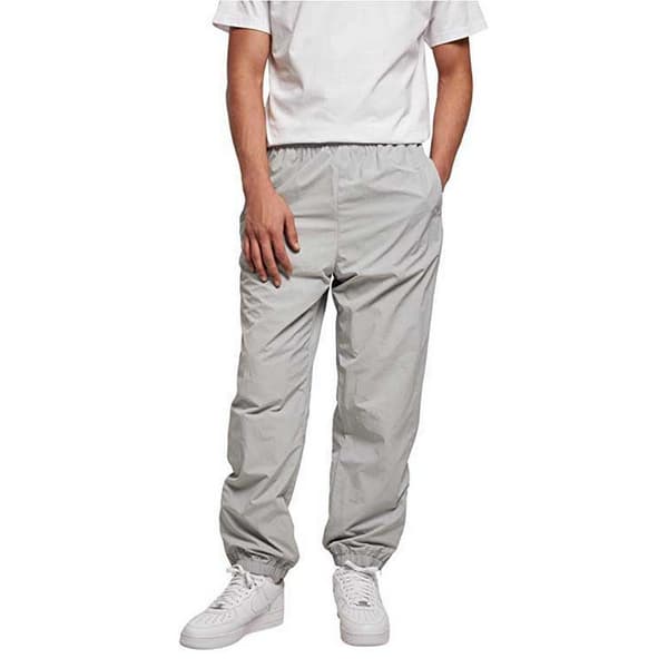 Urban Classics Byxor Med Mid Midja Wide Track Grå 5XL Man