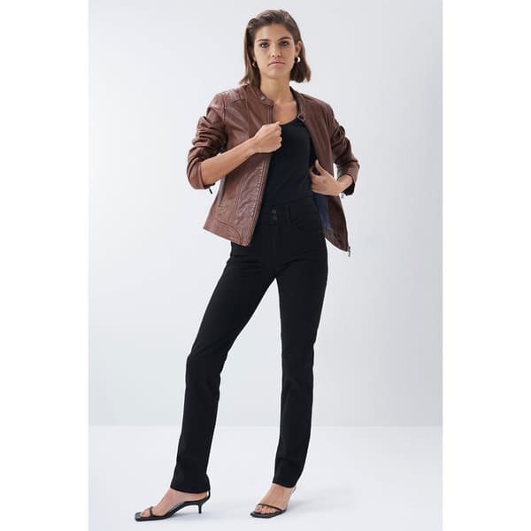 Salsa Jeans 123424-000 Push In Secret Slim True Push In Secret Slim True Farkut Musta 36 / 32 Nainen