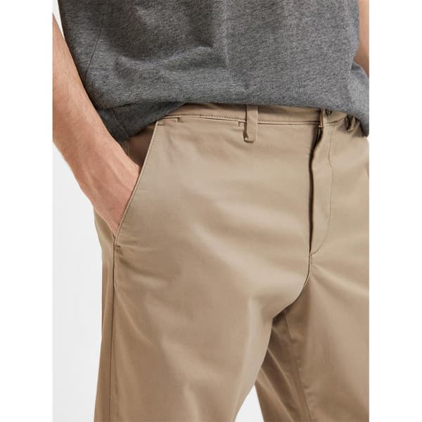 Selected Chino Bukser New Miles Straight Fit Beige 31 / 34 Mand