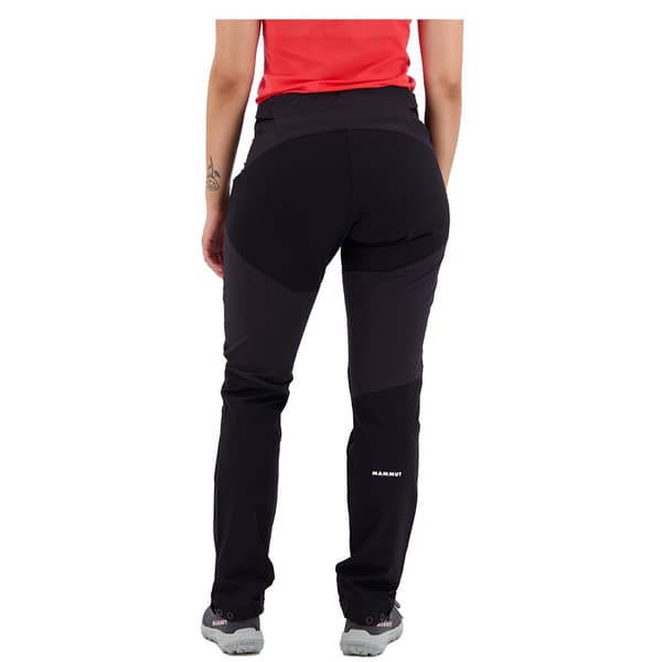 Mammut Housut Courmayeur Softshell Musta 36 / Regular Nainen