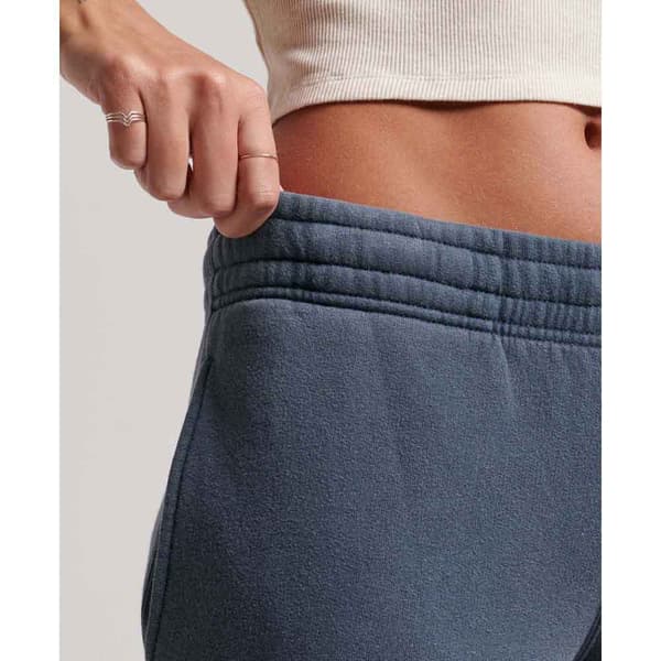 Superdry Joggare Vintage Wash Straight Blå L Kvinna