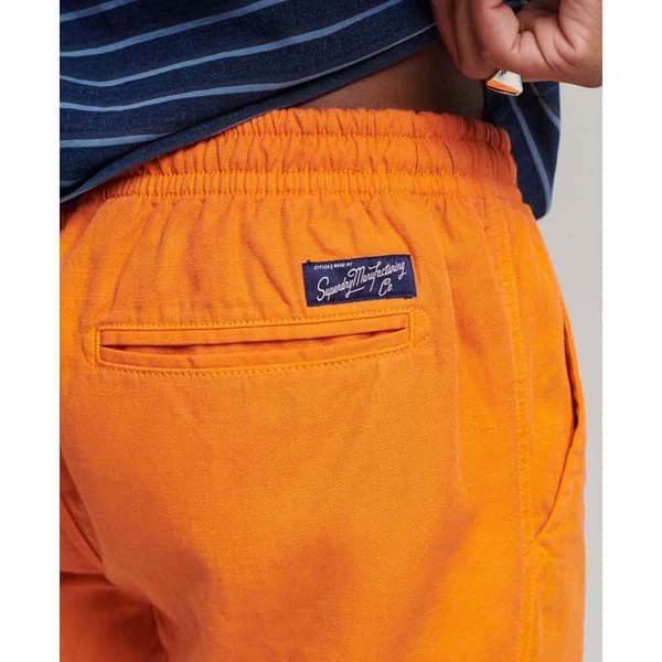 Superdry Chino-shortsit Vintage Overdyed Oranssi S Mies