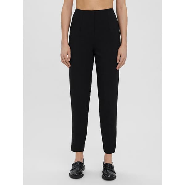 Vero Moda Byxor Med Hög Midja Sandy Svart S / 34 Kvinna