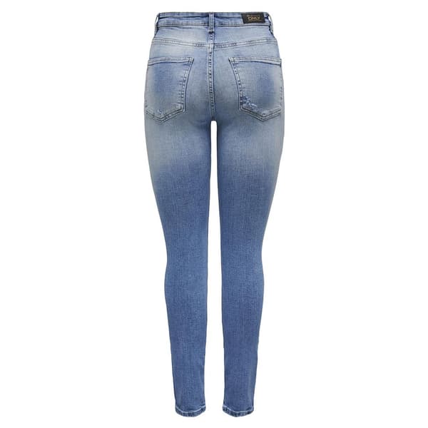 Only Jeans Med Hög Midja Forever Icon Skinny Fit Gen476 Blå 33 / 32 Kvinna