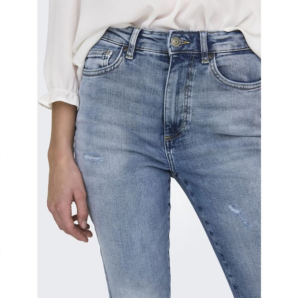 Only Jeans Med Hög Midja Forever Icon Skinny Fit Gen476 Blå 33 / 32 Kvinna