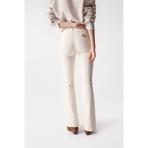 Salsa Jeans Jeans Destiny Flare Fit Beige 40 / 32 Kvinde