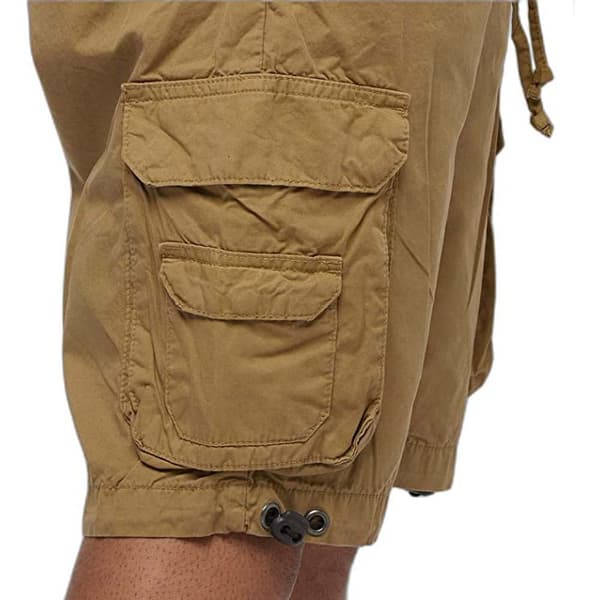 Urban Classics Shorts Double Pocket Beige S Mand