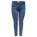 Pikkukuva 3 / 7: Only Carmakoma Keskivyötäröiset Farkut Power Skinny Push Up Rea2981 Sininen 50 / 32 Nainen