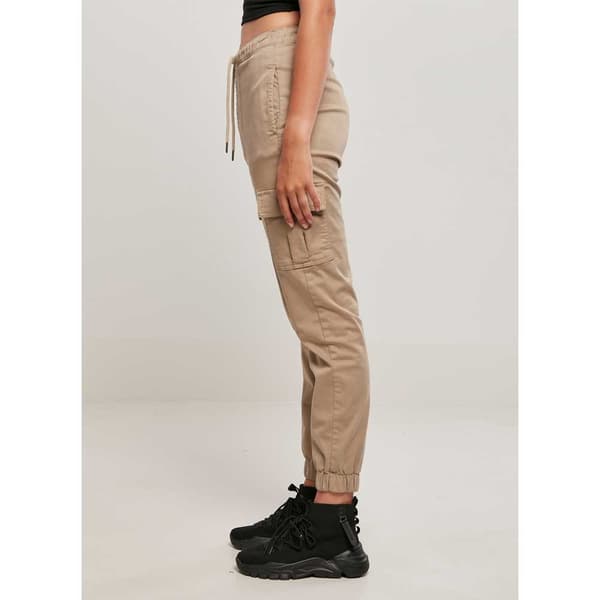 Urban Classics Joggere Cargo Comfort Brun XL Kvinde