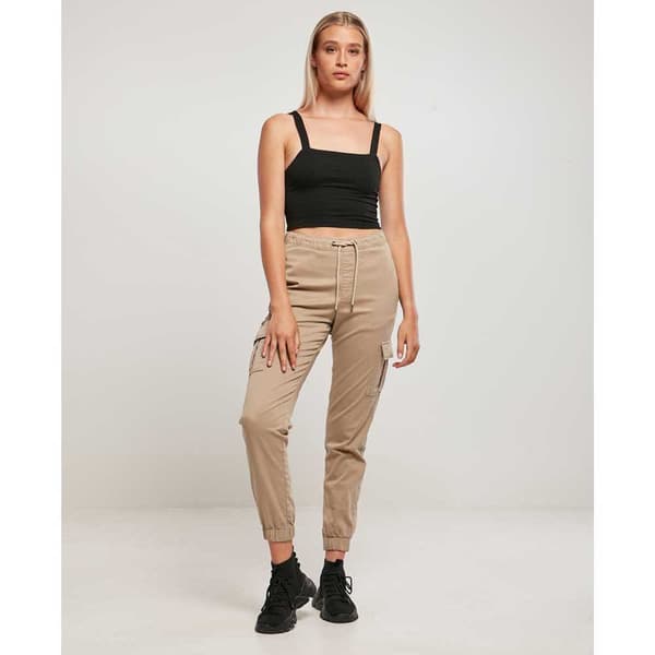 Urban Classics Joggere Cargo Comfort Brun XL Kvinde