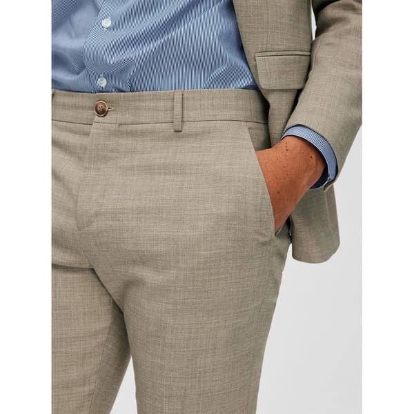 Selected Klänning Byxor Oasis Slim Fit Beige 52 Man