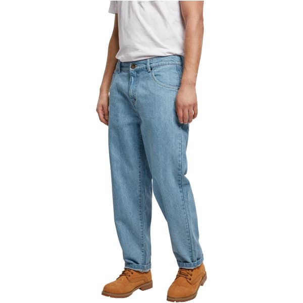 Southpole Jeans Med Mellemtalje 3d Embroidery Blå 30 Mand