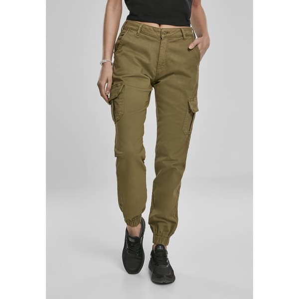 Urban Classics Bukser Cargo Grøn 26 Kvinde