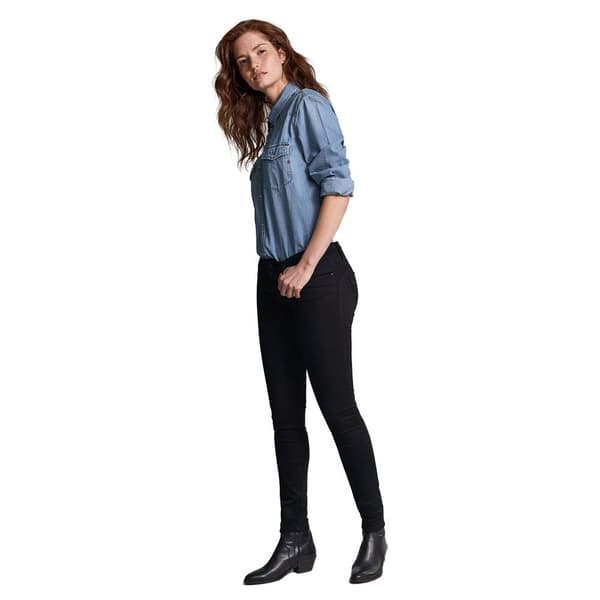 Salsa Jeans 123421-000 Skinny True Push Up Wonder Skinny True Push Up Wonder Jeans Svart 38 / 30 Kvinna