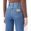 Miniatyrbillede 7 af 7: Wrangler Jeans Mom Straight Blå 29 / 30 Kvinde