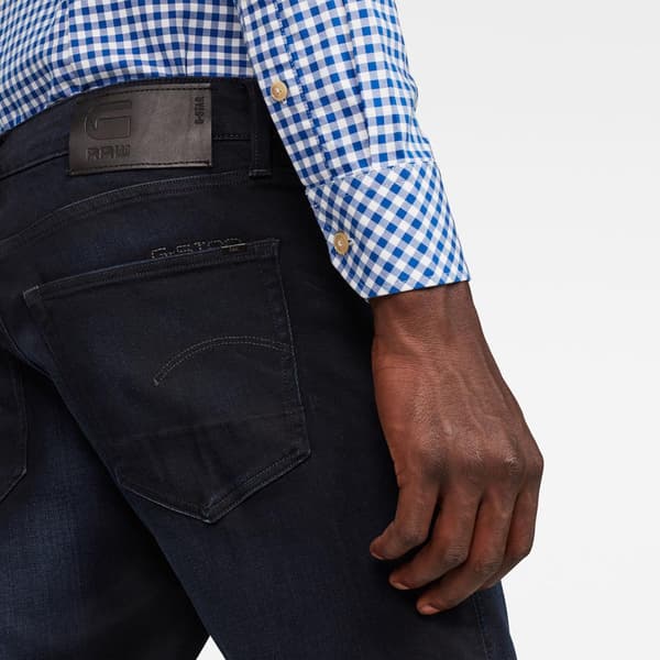 G-star Jeans 3301 Slim Blå 29 / 30 Mand