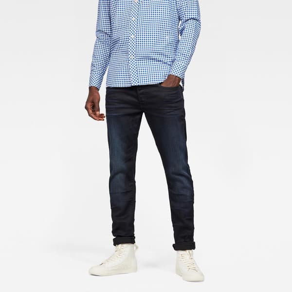 G-star Jeans 3301 Slim Blå 29 / 30 Mand