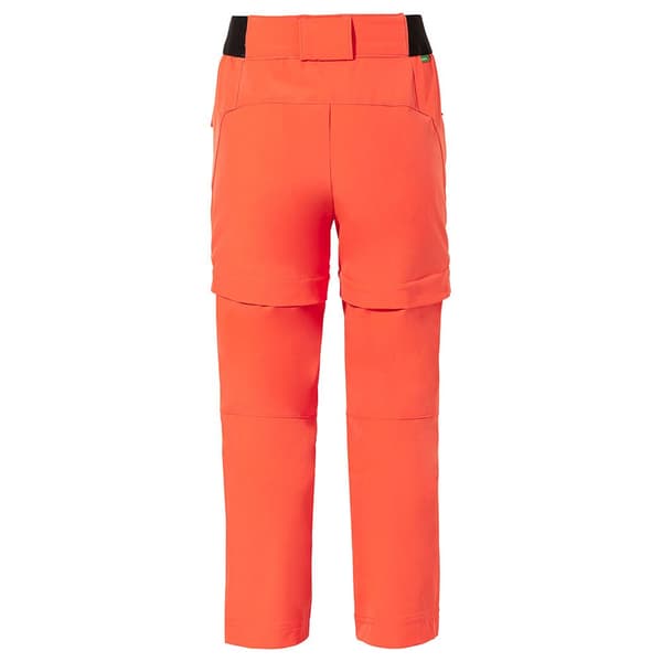 Vaude Bukser Zip Off Slim Fit Orange 158-164 cm Dreng