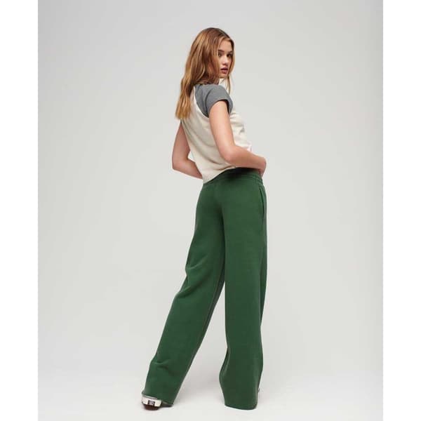 Superdry Joggare Vintage Wash Straight Grönt L Kvinna