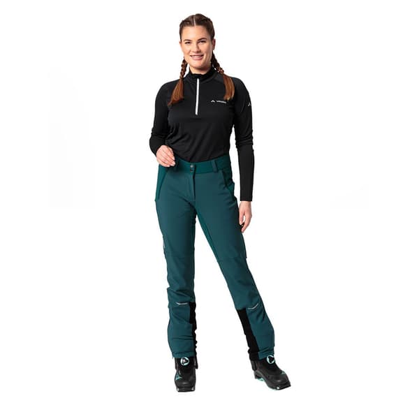 Vaude Bukser Larice Iv Grøn 40 / Regular Kvinde